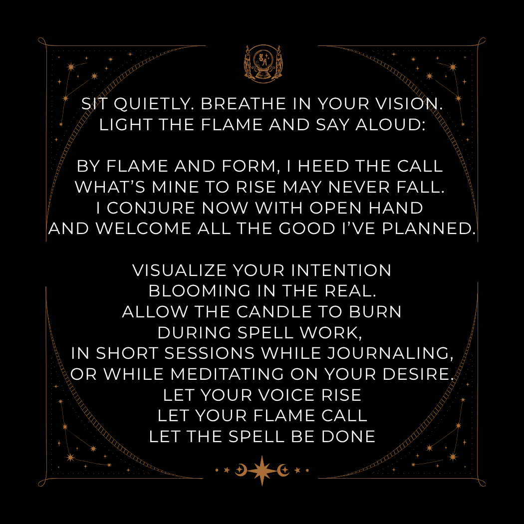 Conjuring Call (Spell Candle)