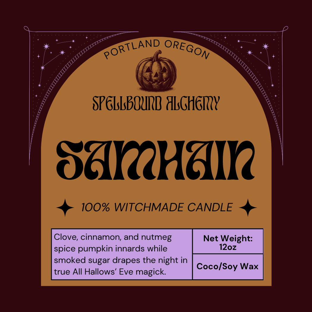 Samhain (Glass Candle)