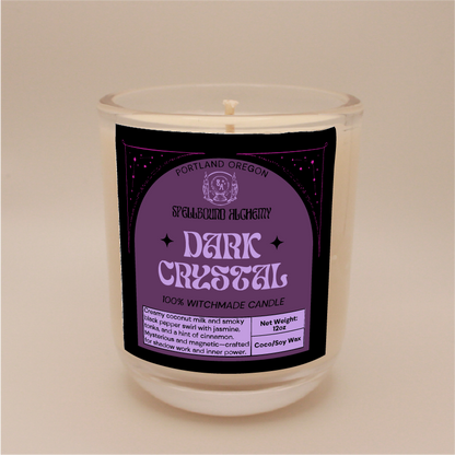 Cristal de la Obscuridad (vela de vidrio)