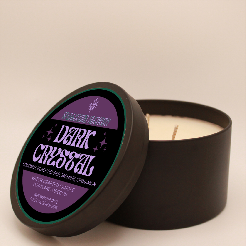 Cristal de la Obscuridad (vela de vidrio)