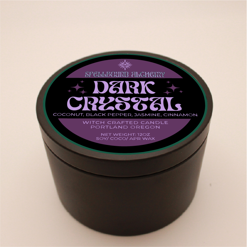 Cristal de la Obscuridad (vela de vidrio)