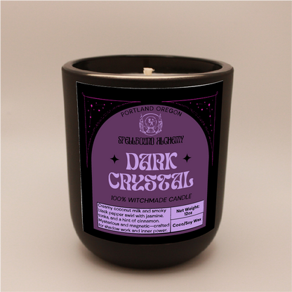 Cristal de la Obscuridad (vela de vidrio)