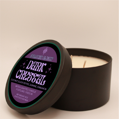 Cristal de la Obscuridad (vela de vidrio)