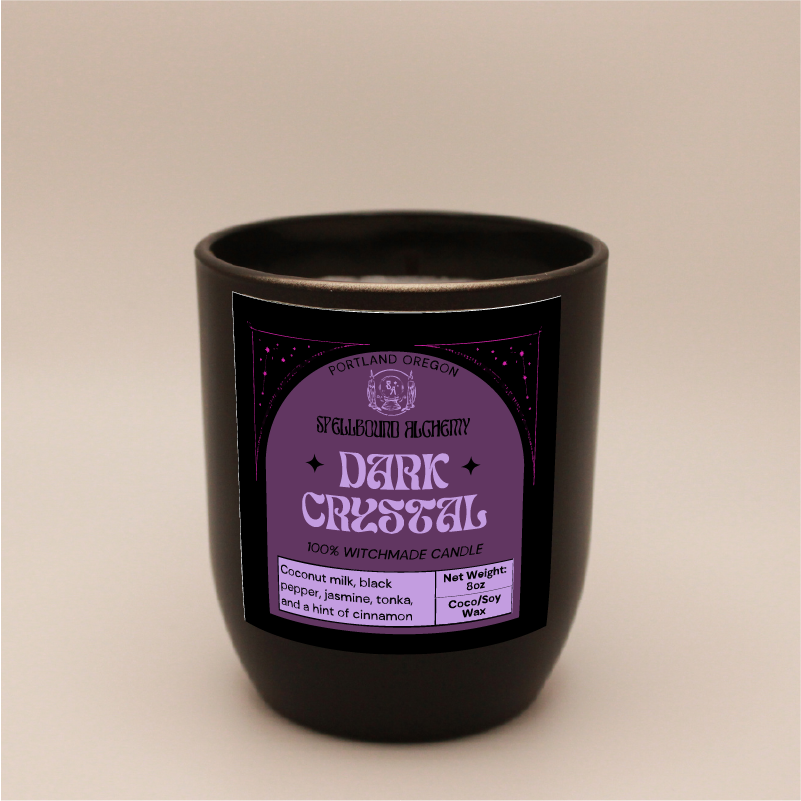 Cristal de la Obscuridad (vela de vidrio)