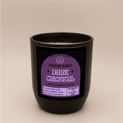 Cristal de la Obscuridad (vela de vidrio)