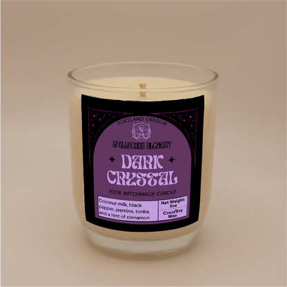 Cristal de la Obscuridad (vela de vidrio)
