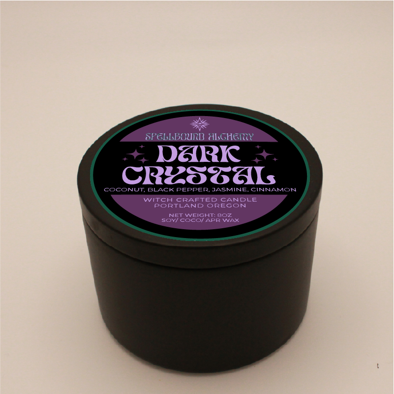 Cristal de la Obscuridad (vela de vidrio)