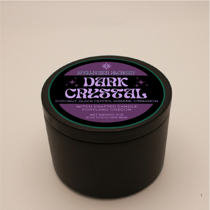 Cristal de la Obscuridad (vela de vidrio)