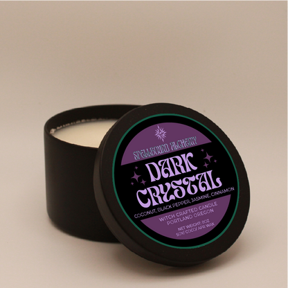 Cristal de la Obscuridad (vela de vidrio)