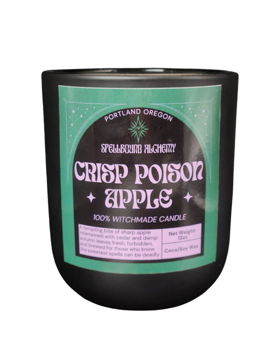 Crisp Poison Apple (Glass Candle)
