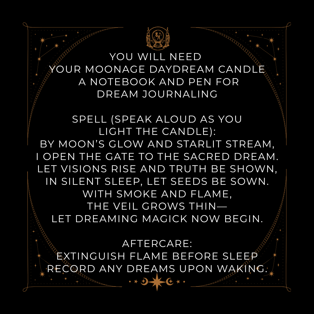 Ensueño Lunar (vela mágica)