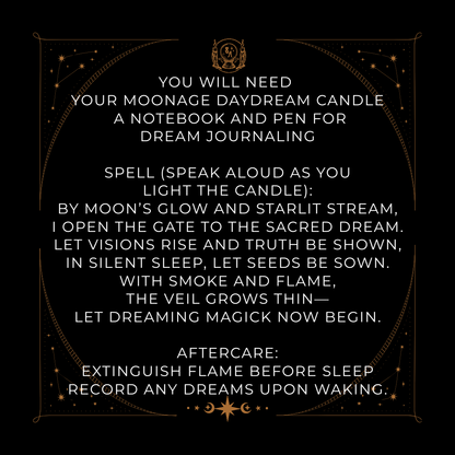 Ensueño Lunar (vela mágica)