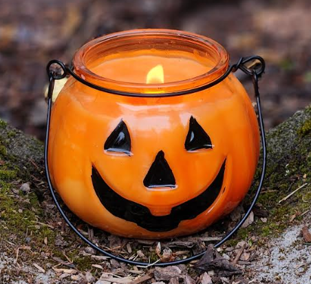 Vela de calabaza Jack-o'-lantern