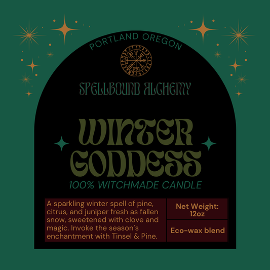 Winter Goddess (Tin Candle)
