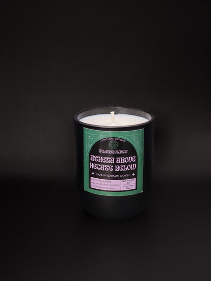 Athena above, Hecate below