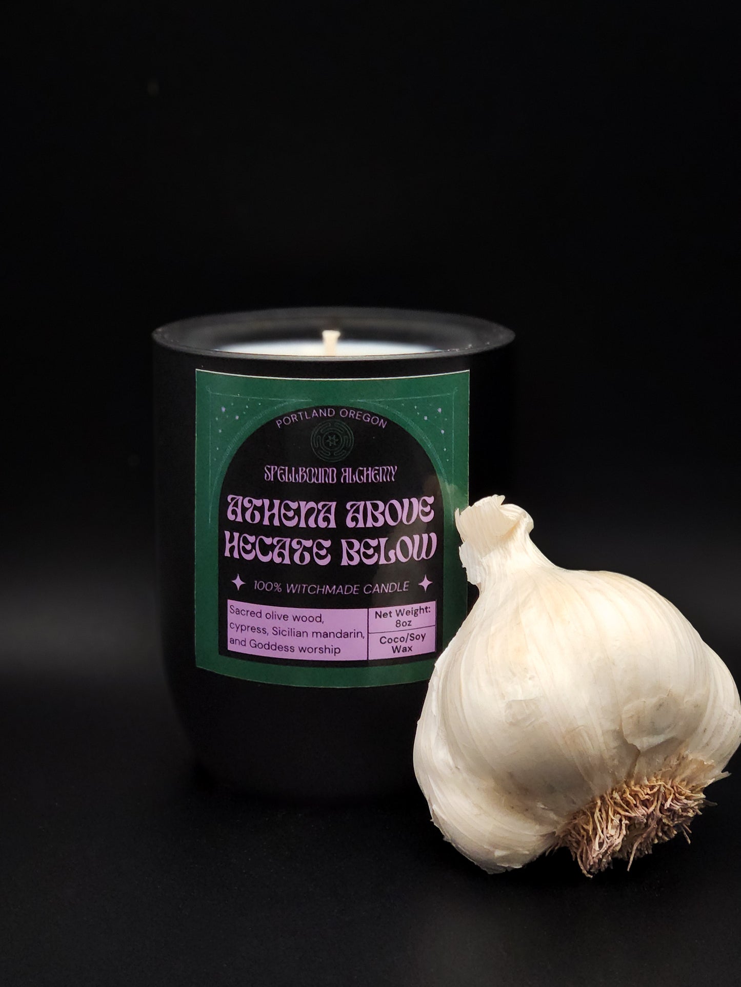 Athena above, Hecate below