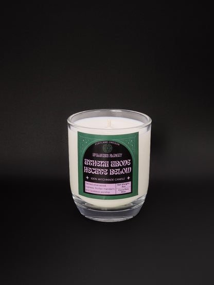 Athena above, Hecate below