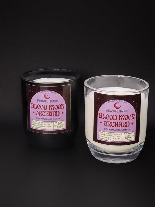 Blood Moon Orchard (Glass Candle)