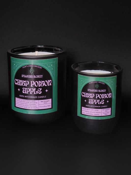 Crisp Poison Apple (Glass Candle)