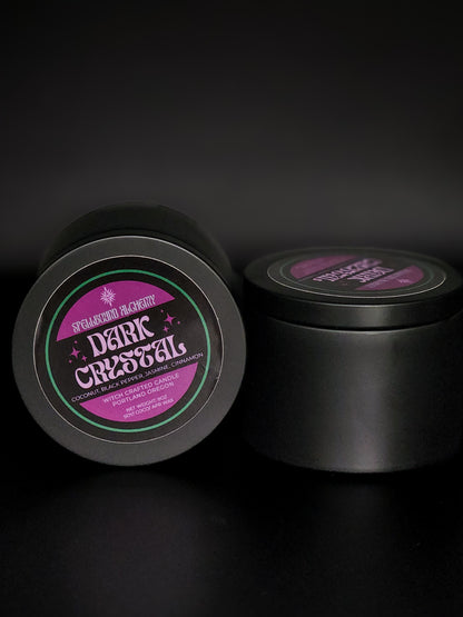 Cristal de la Obscuridad (vela de vidrio)