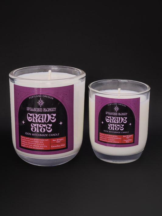 Grave Site (Glass Candle)