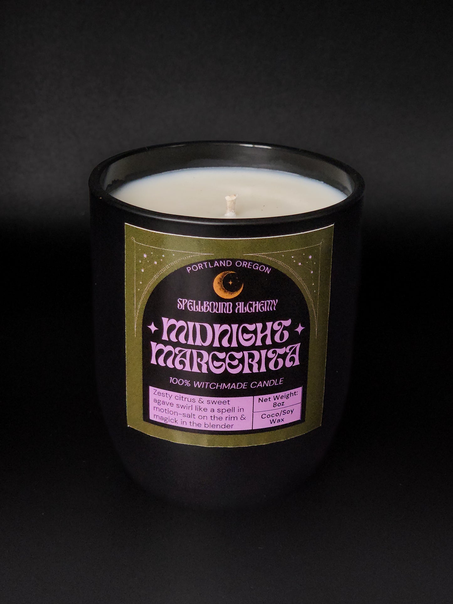 Margarita de Medianoche (vela de cristal)