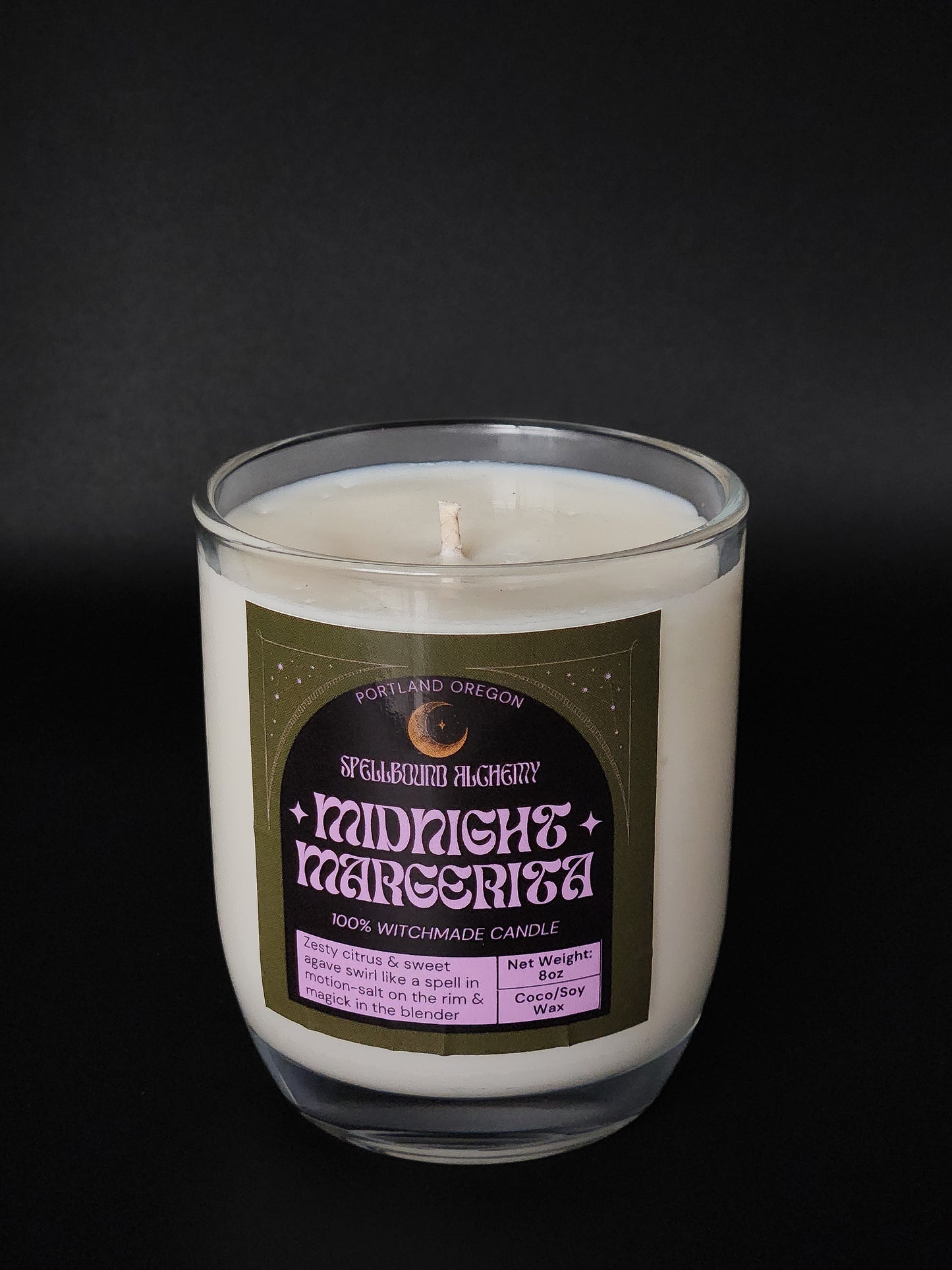 Margarita de Medianoche (vela de cristal)