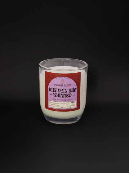 El velo se ha adelgazado (Vela de cristal)